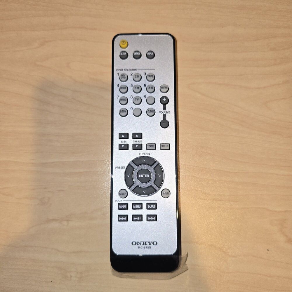 Genuine Onkyo RC-875S Remote Control (for Onkyo TX-8020 Stereo Receiver) VGC
